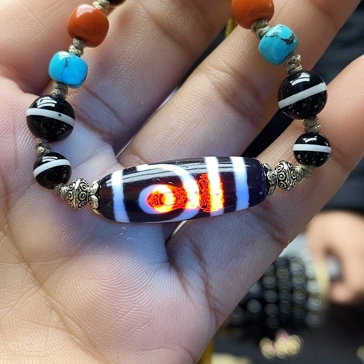 玛瑙/玉髓合金颈饰