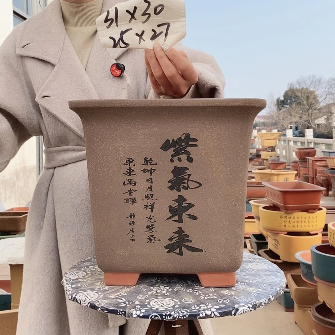 紫砂花盆紫砂花盆