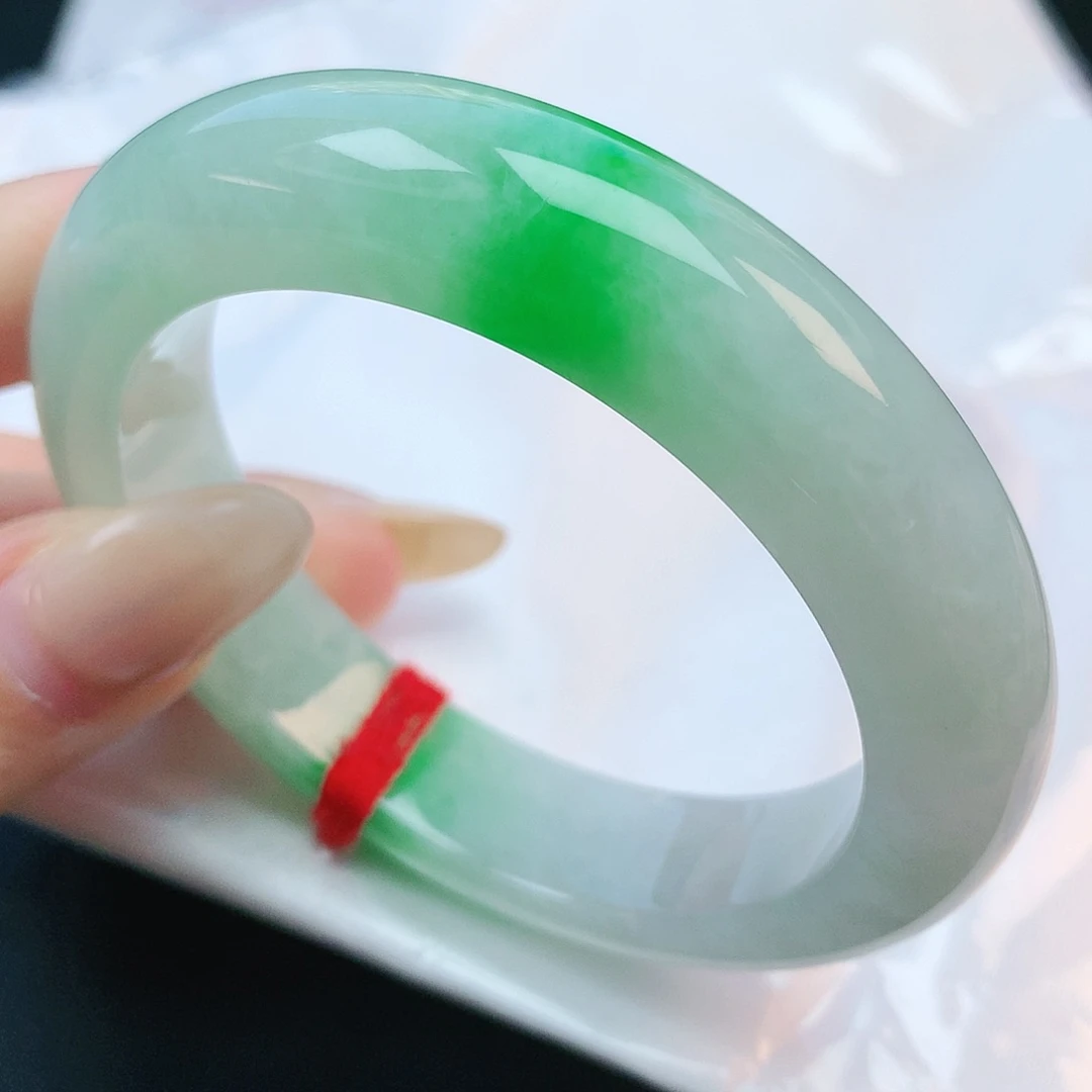 未镶嵌手镯翡翠54圈口882917