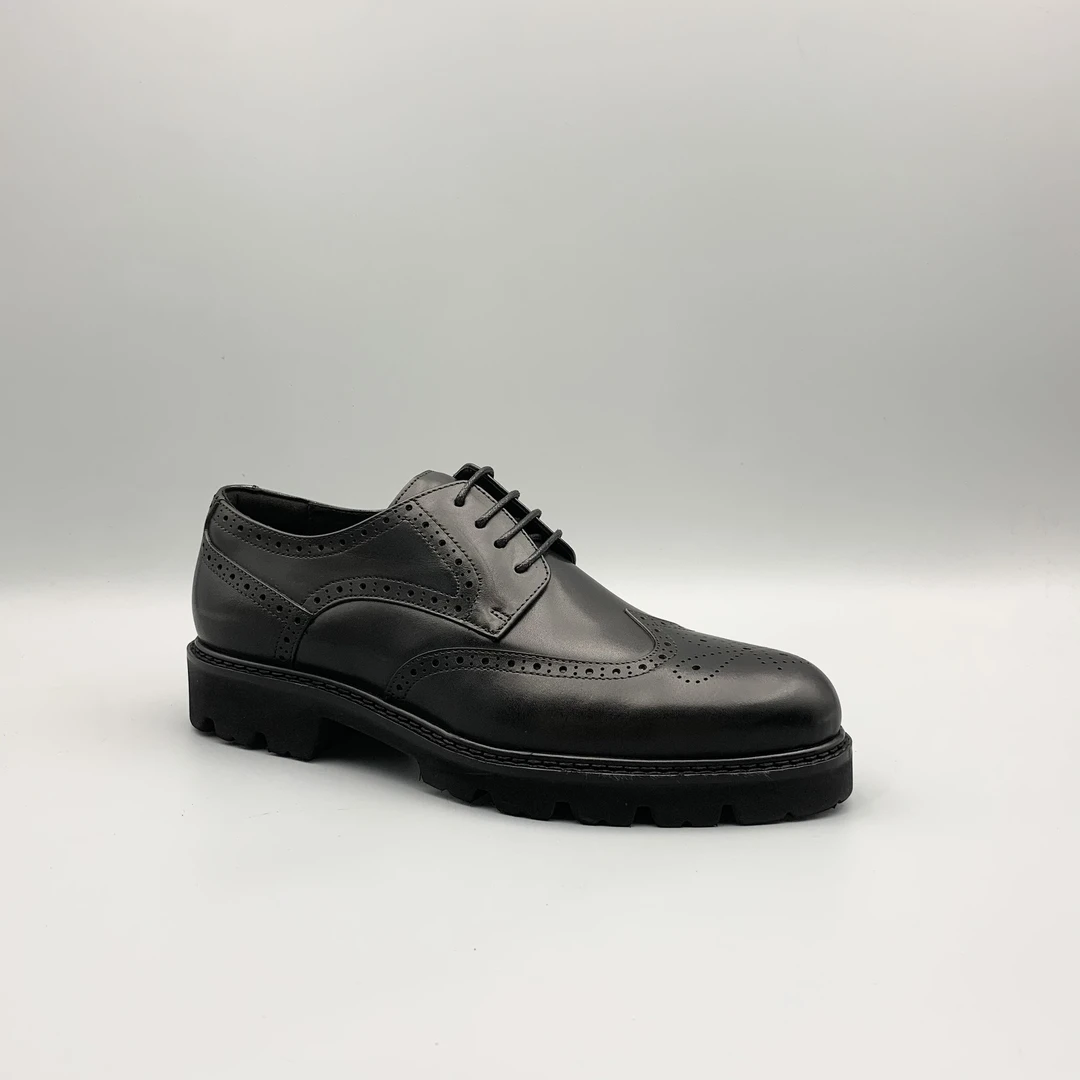 Pierre Shark/鲨鱼英伦时尚男士马皮真皮舒适百搭商务鞋5203-3