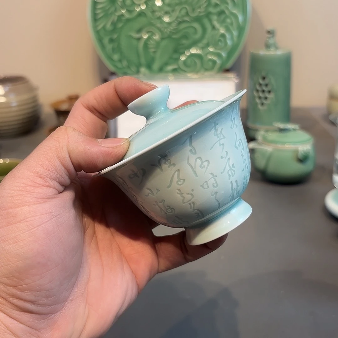 瓷片龙泉青瓷福利青瓷