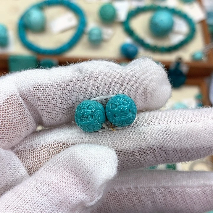 绿松石挂件未镶嵌