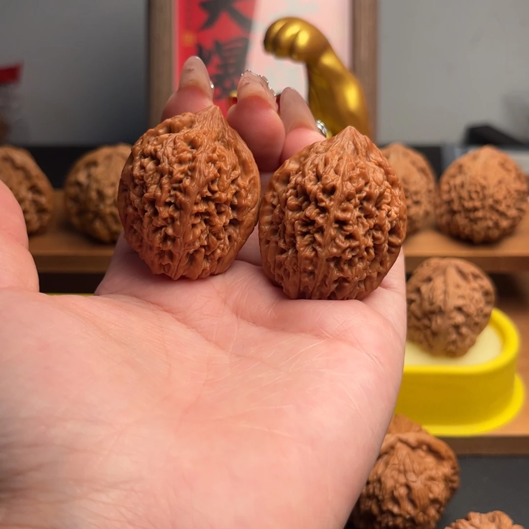 把件文玩核桃大蒜头36全