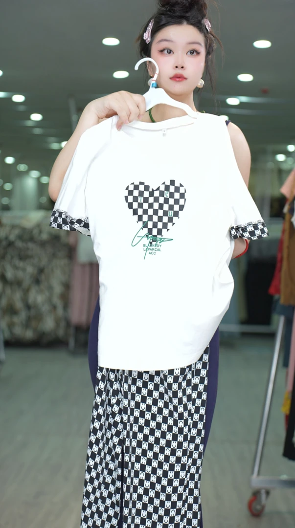 【LW108】休闲套装大码运动夏季复古无袖