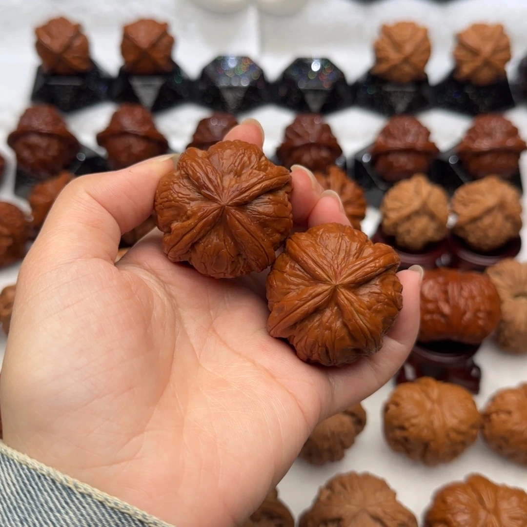 吊坠文玩核桃42元宝四棱