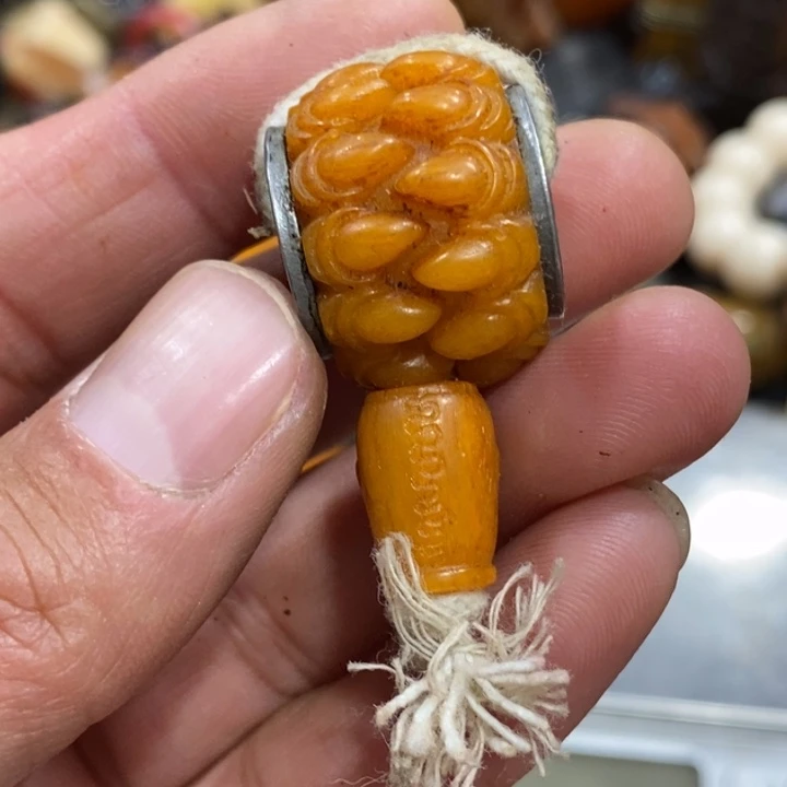 滴血莲花菩提吊坠