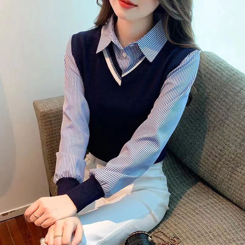 [961-1020]显瘦气质洋气针织外穿居家外出高级女百搭马甲春秋时尚