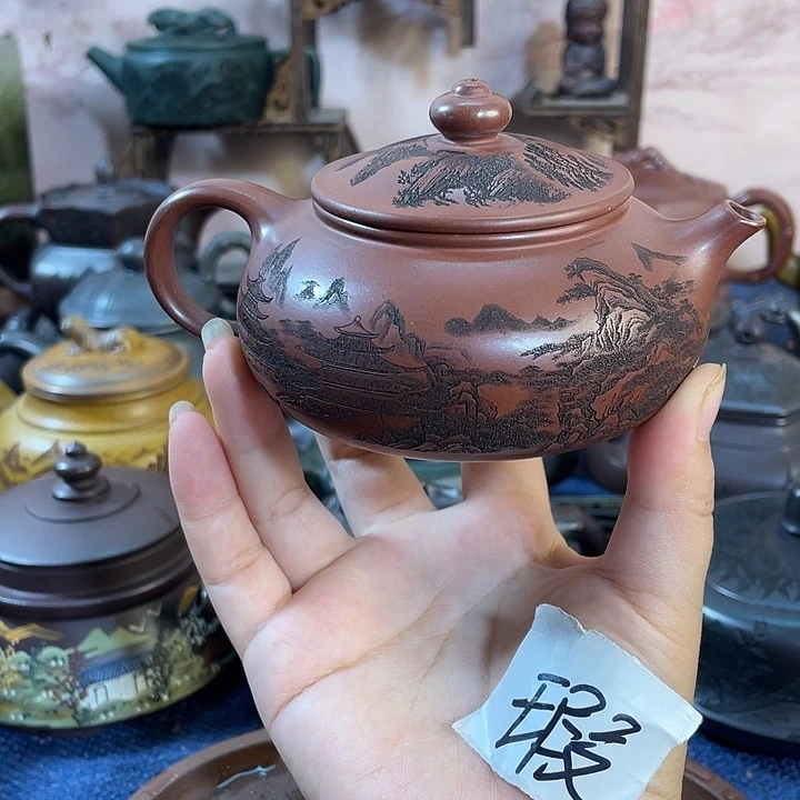 茶壶紫砂瑕疵紫砂茶具