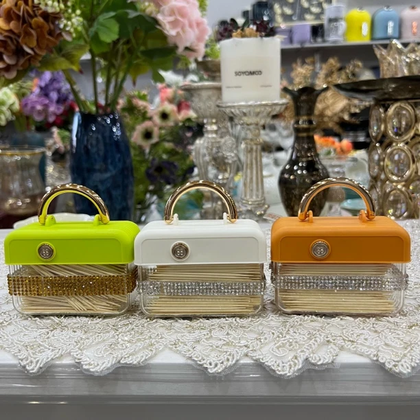 笔筒牙签筒家用见外包装复古OyQd95Nikb欧式餐厅