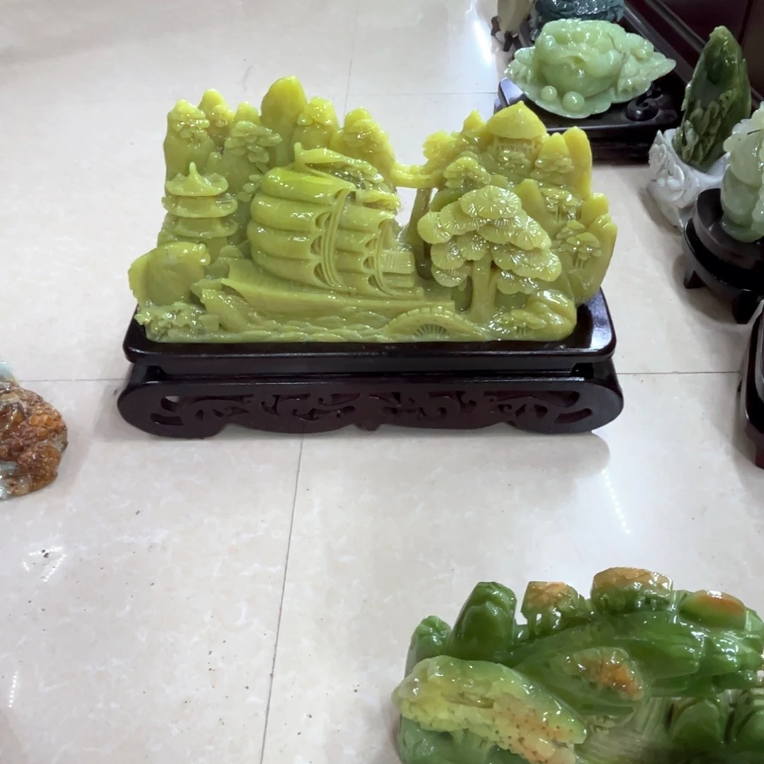 玉手工制作工艺摆件