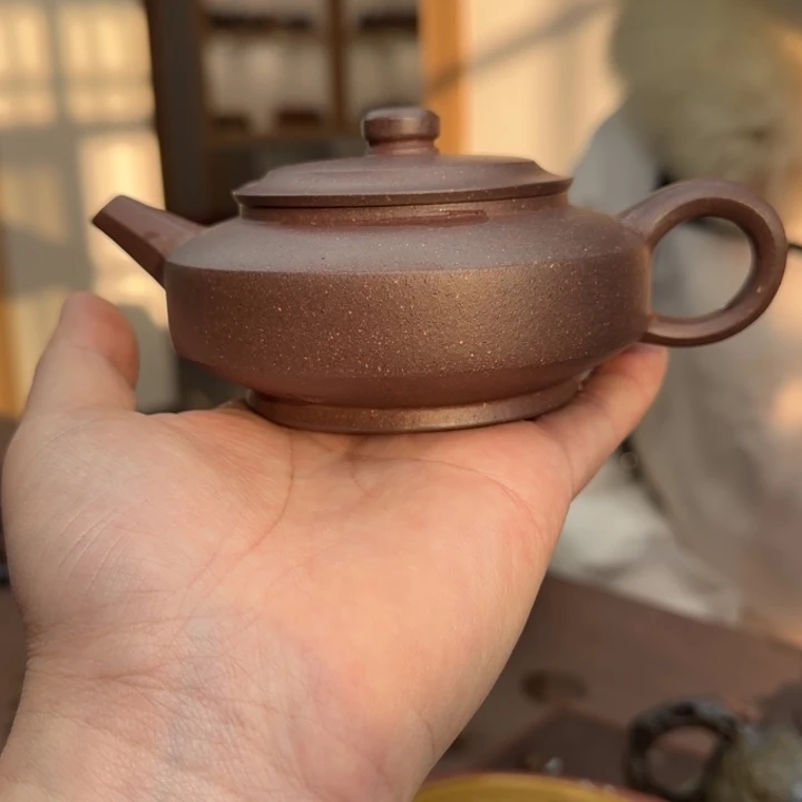 紫砂茶壶紫砂周盘壶180CC