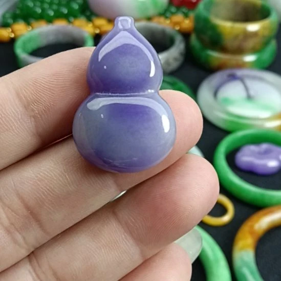 翡翠未镶嵌挂件翡翠