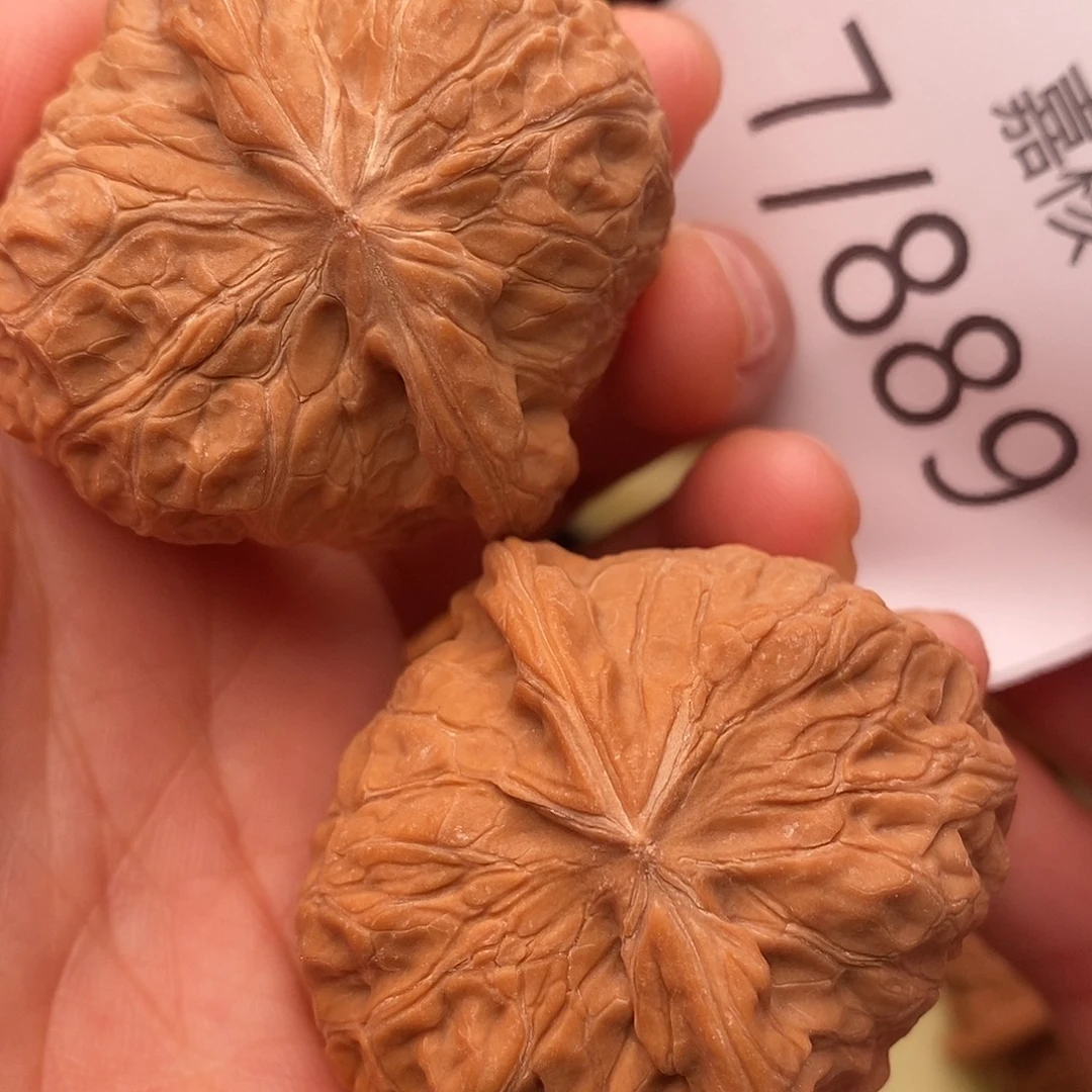 文玩核桃把件42南瓜墩