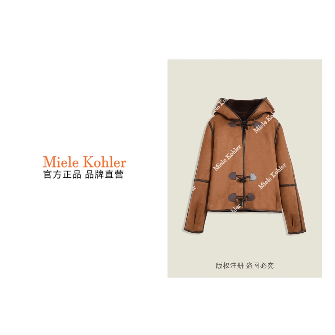 冬季新款高级感复古时尚百搭女长袖外套MKKQ88641【澳门小源同款】