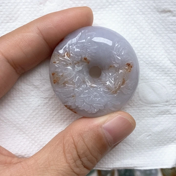 颈饰未镶嵌翡翠天然缅甸翡翠