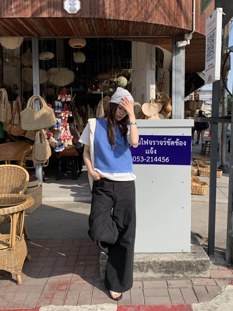 【01-199上衣合集】韩系小个子春夏新款设计感百搭上衣女