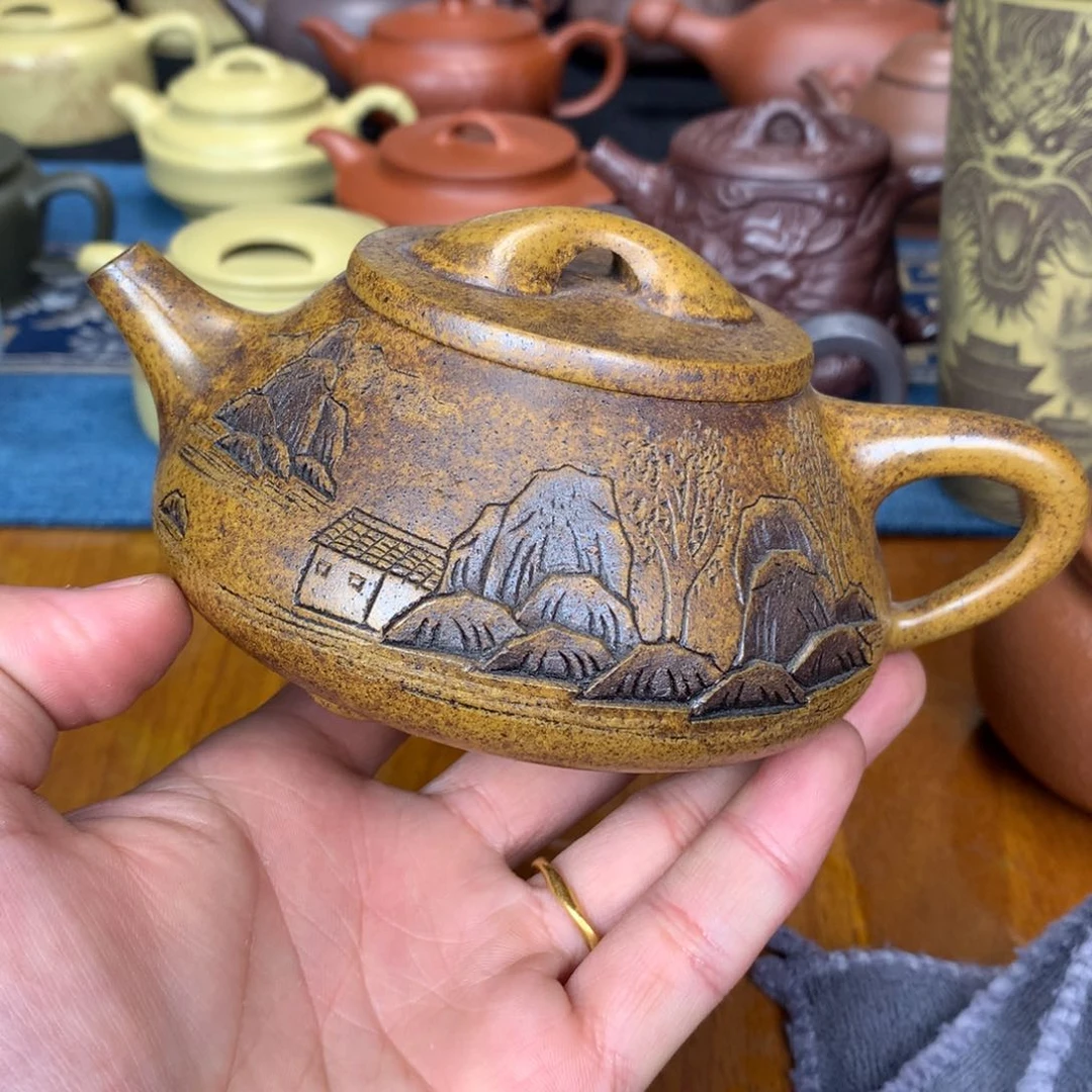 紫砂茶杯原矿紫砂