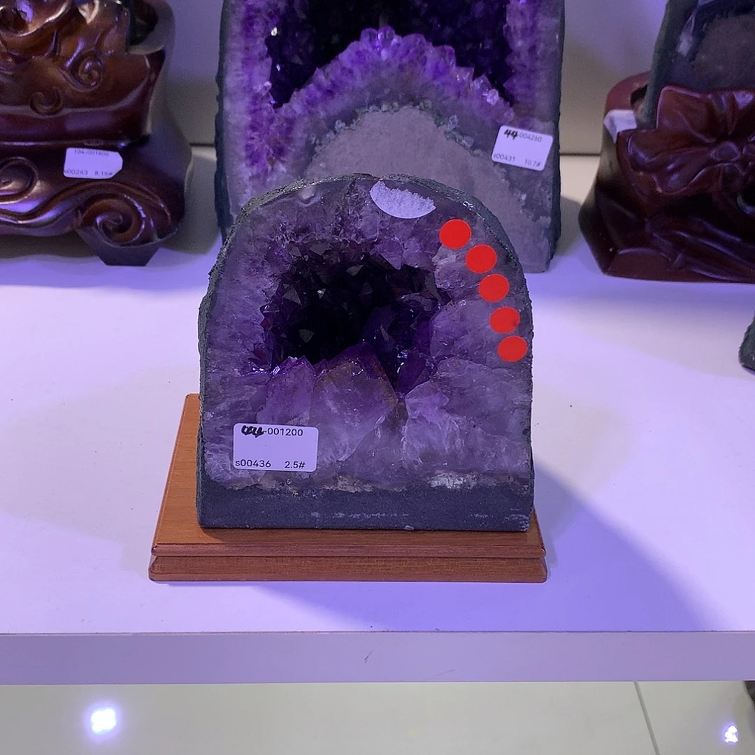 紫晶大型摆件（非配饰）未镶嵌