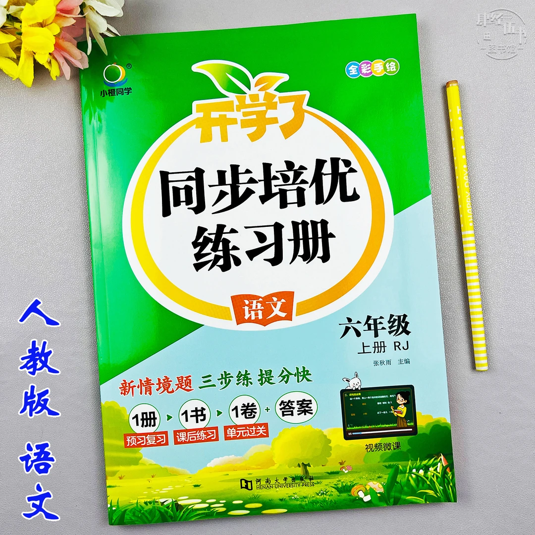 语文六年级上册培优同步练习册人教版六年级课时同步语文作业预习