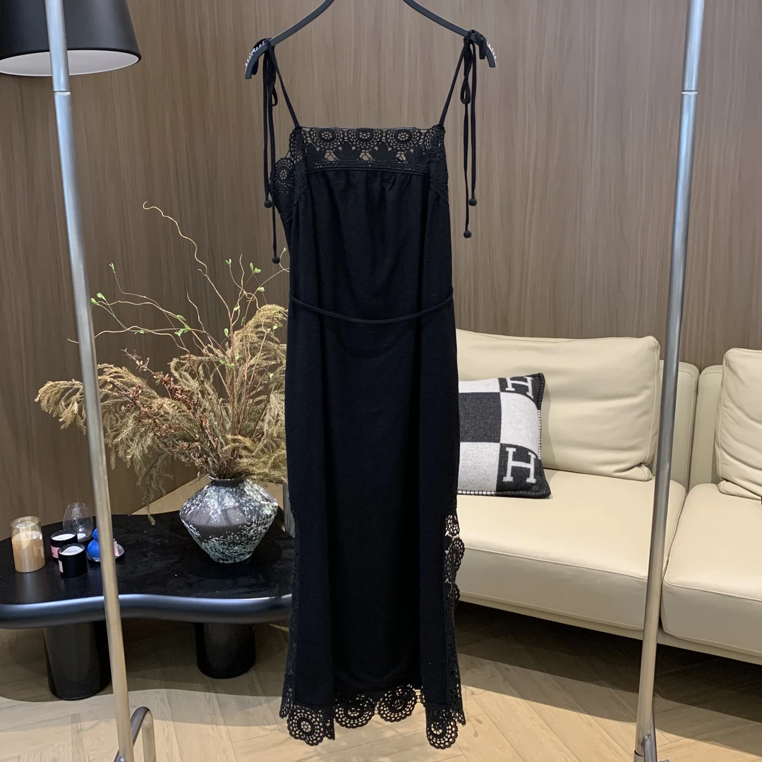 饭饭FANN COLLECTION 100棉设计款吊带连衣裙FANNQ113