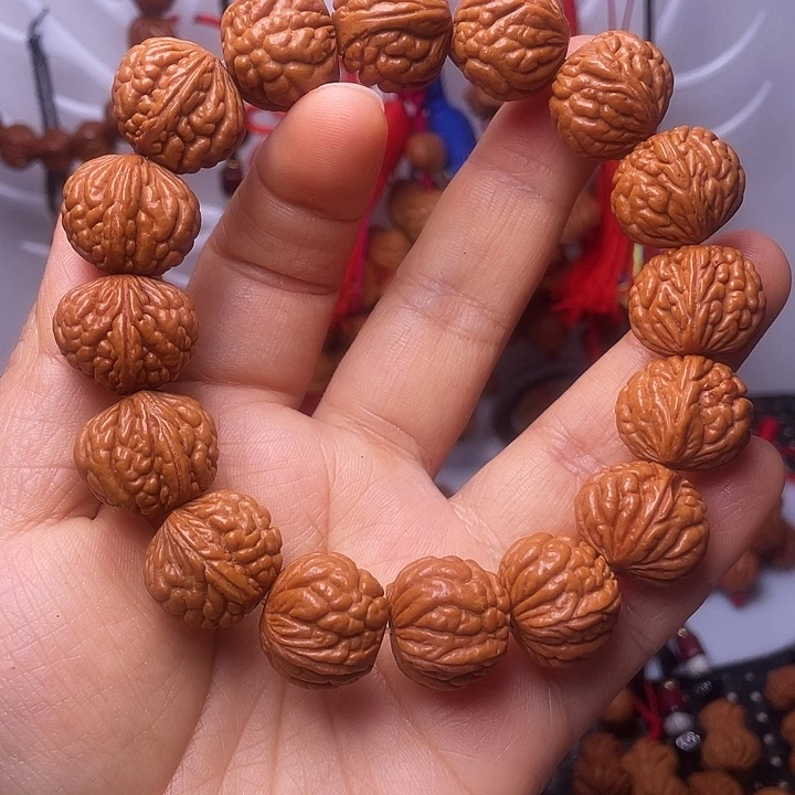 吊坠桃核龙纹桃枭