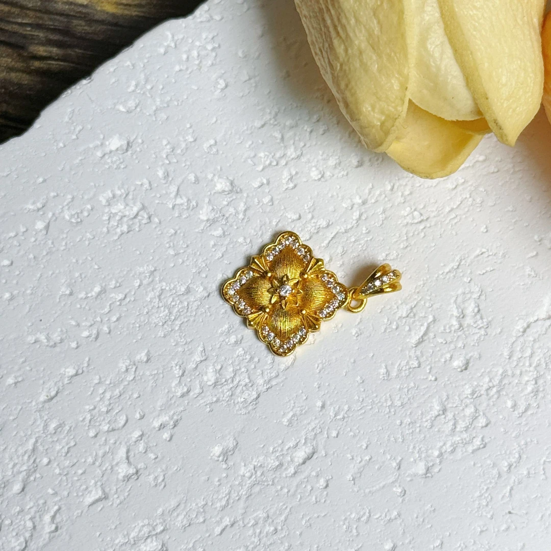 铜合金吊坠 四方如意吊坠yy169