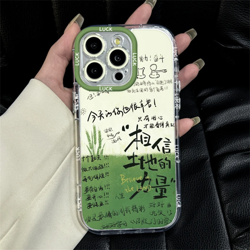 镜面泡芙十个勤天适用苹果16手机壳iphone15华为小米vivo14oppo13