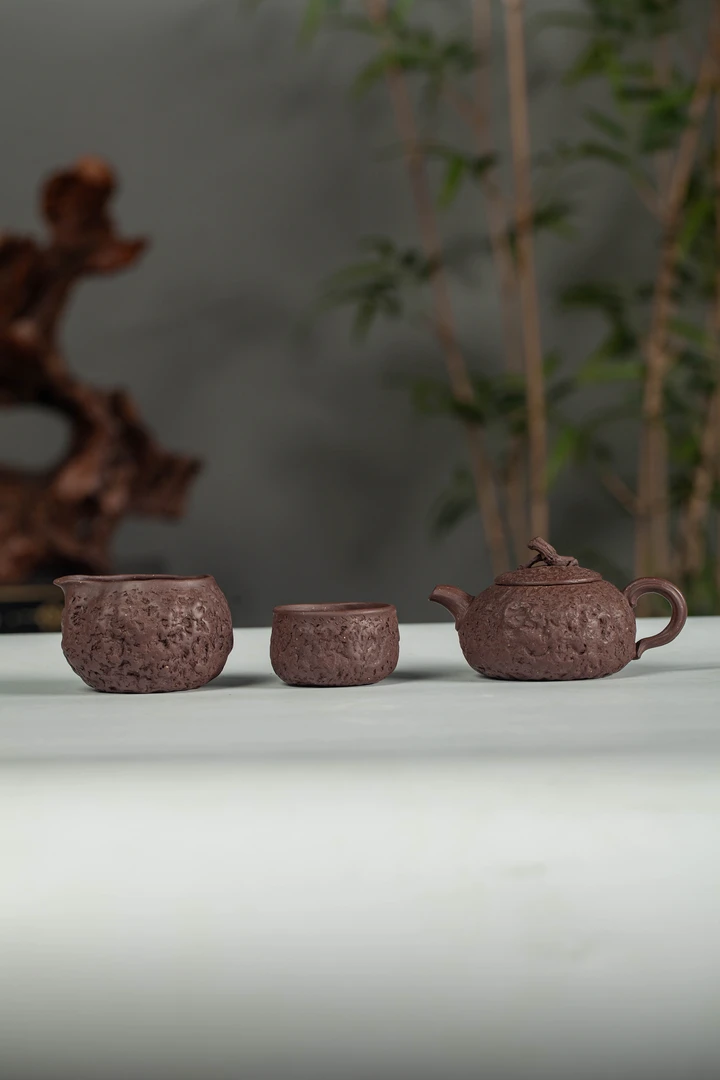 宜兴小容量全手工供春套组紫砂壶泡茶壶
