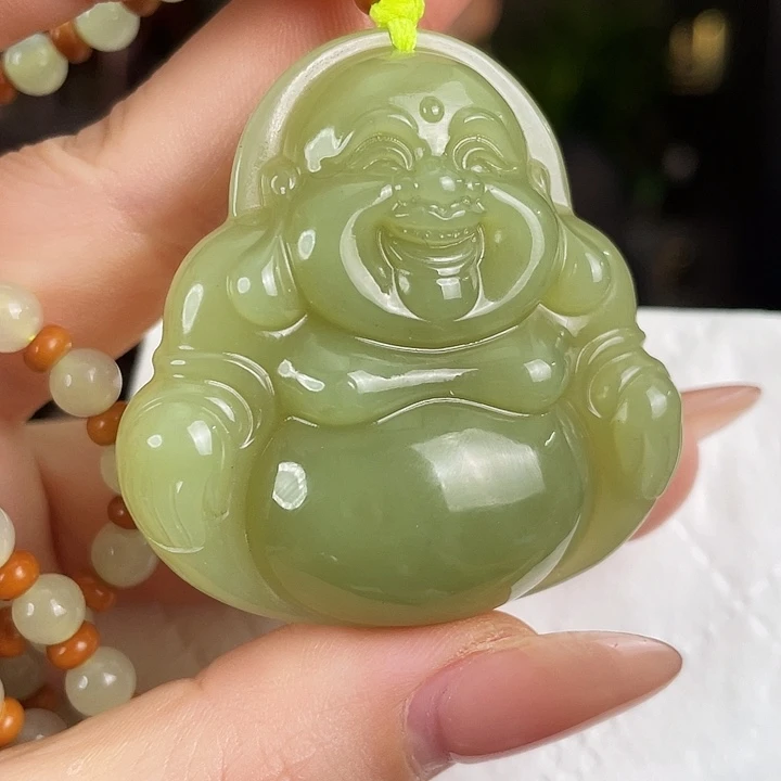 和田玉未镶嵌颈饰定制发货