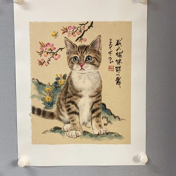 国画亲笔手绘原创