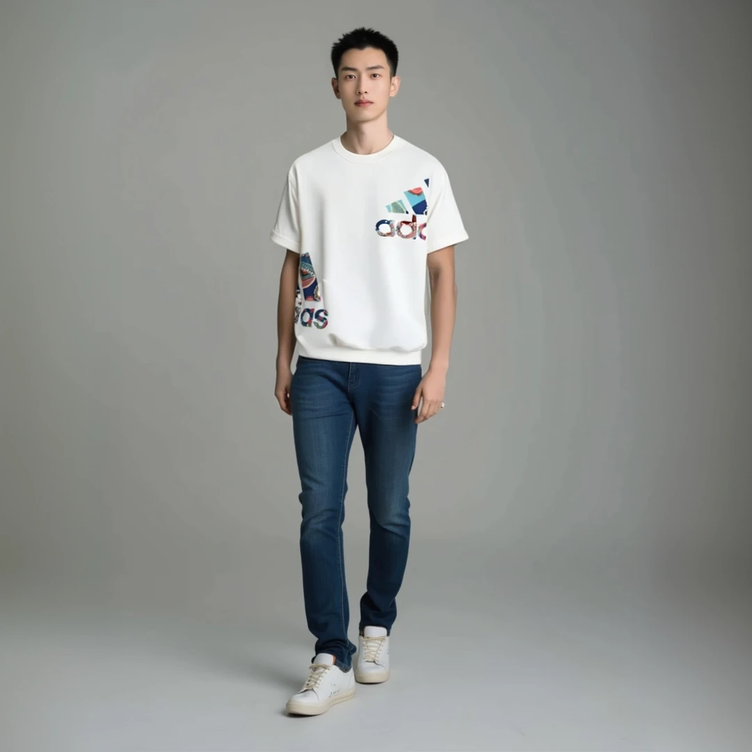 【一折粉丝福利】潮牌短袖T恤时尚休闲夏季男女同款