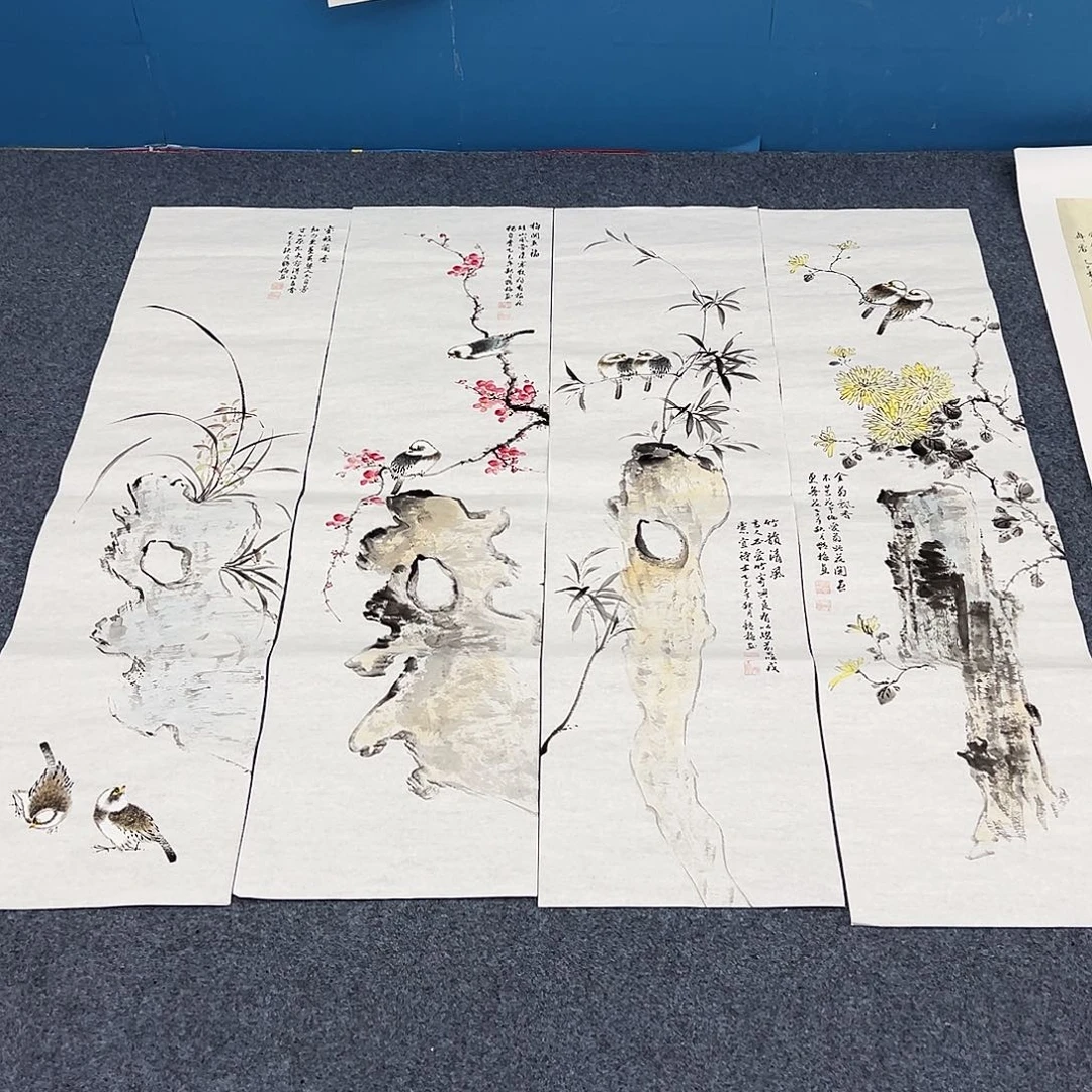 国画纯手绘作品欣赏