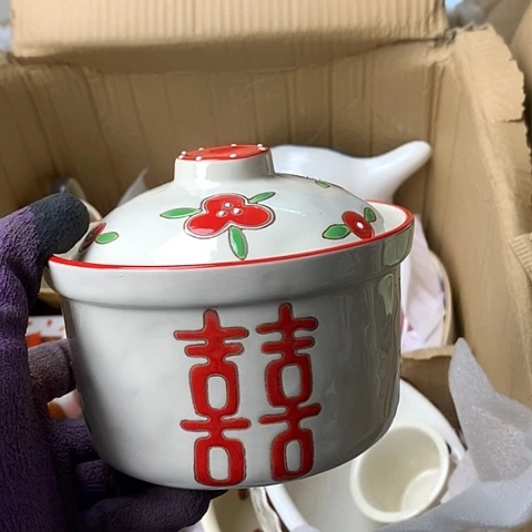 盘陶瓷制品满25拼单发货默认微瑕