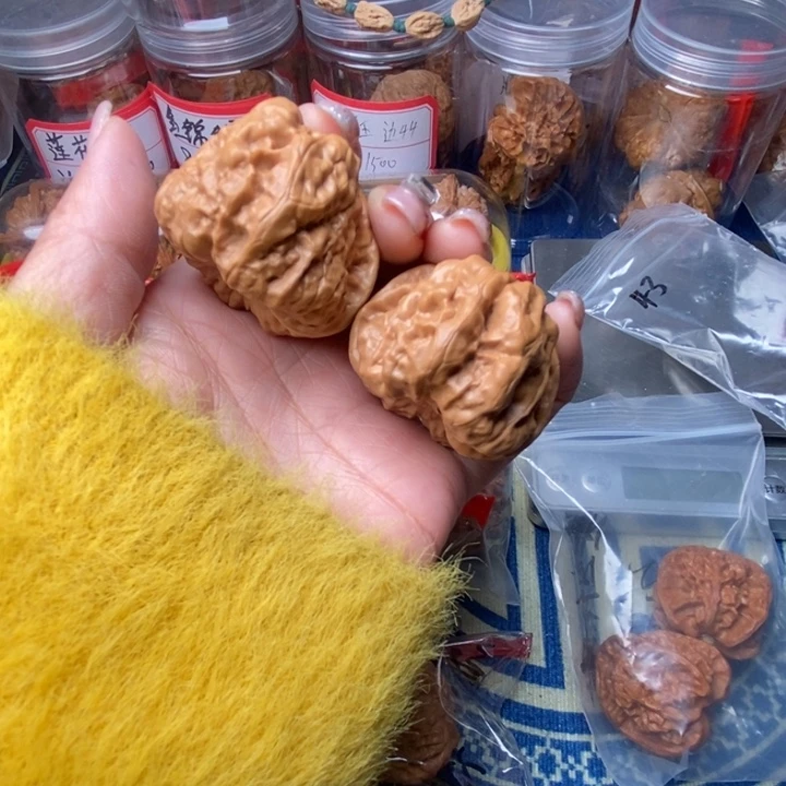 吊坠桃核蛤蟆头43核桃