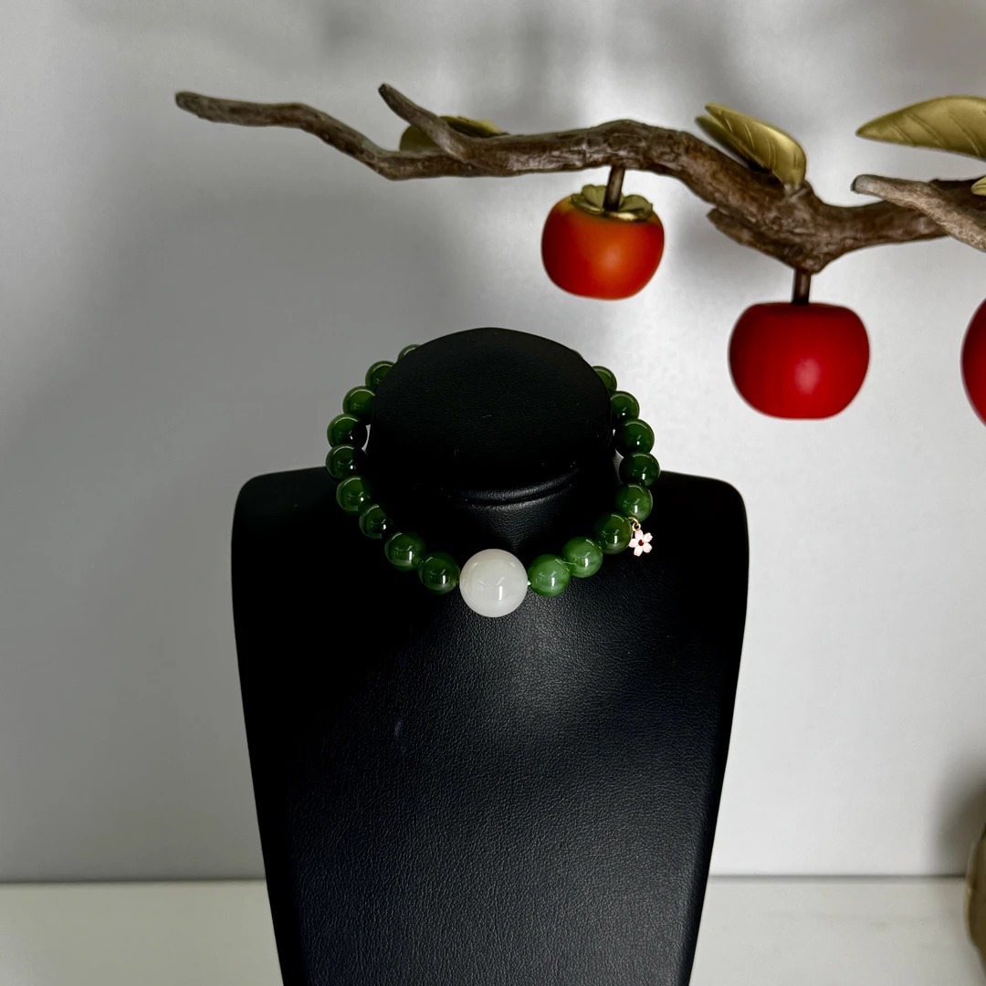 壹屿珠宝   和田玉典藏级手串（雨昂手作）