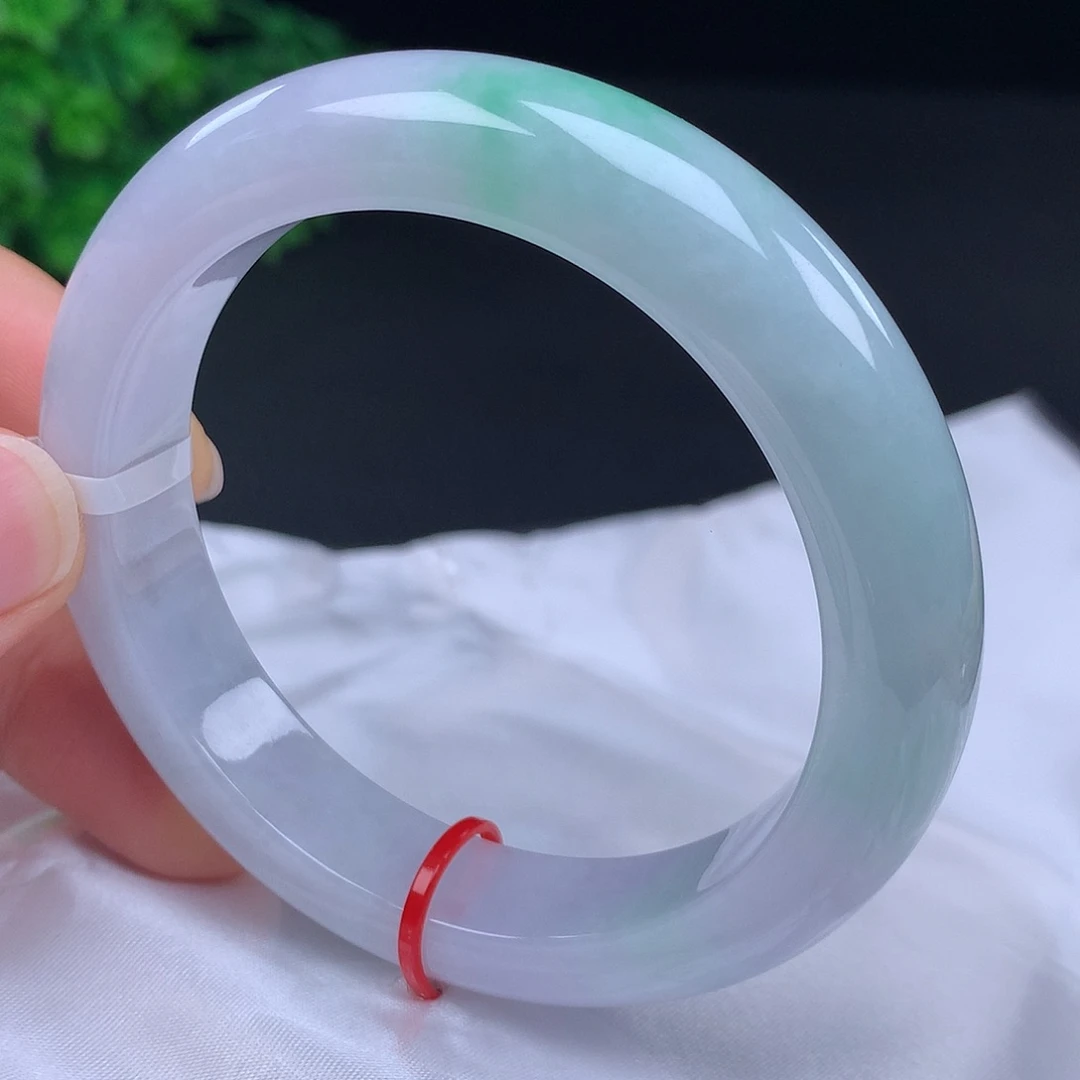 翡翠未镶嵌手镯56圈口689008