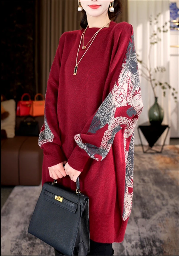 加厚保暖【鸳鸯美人】春夏必备时尚时髦洋气气质高档毛衣上衣-8710#