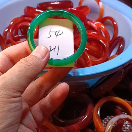 玛瑙/玉髓未镶嵌手镯