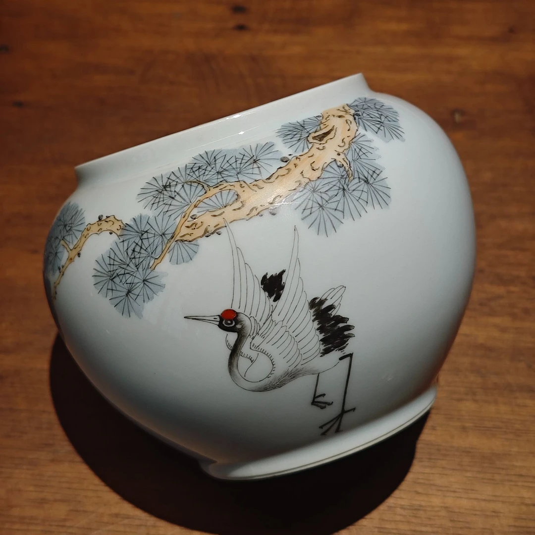 【非遗好物】雲由山坊-仙鹤建水茶道配件（雲由S0563）