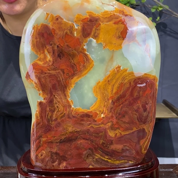 石材精品古青石摆件