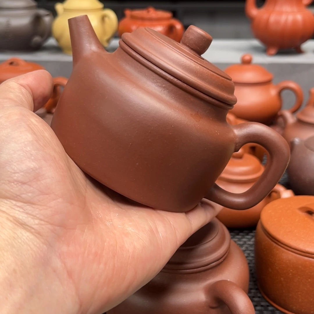 紫砂茶壶守*@紫砂艺术茶具套装4底槽清