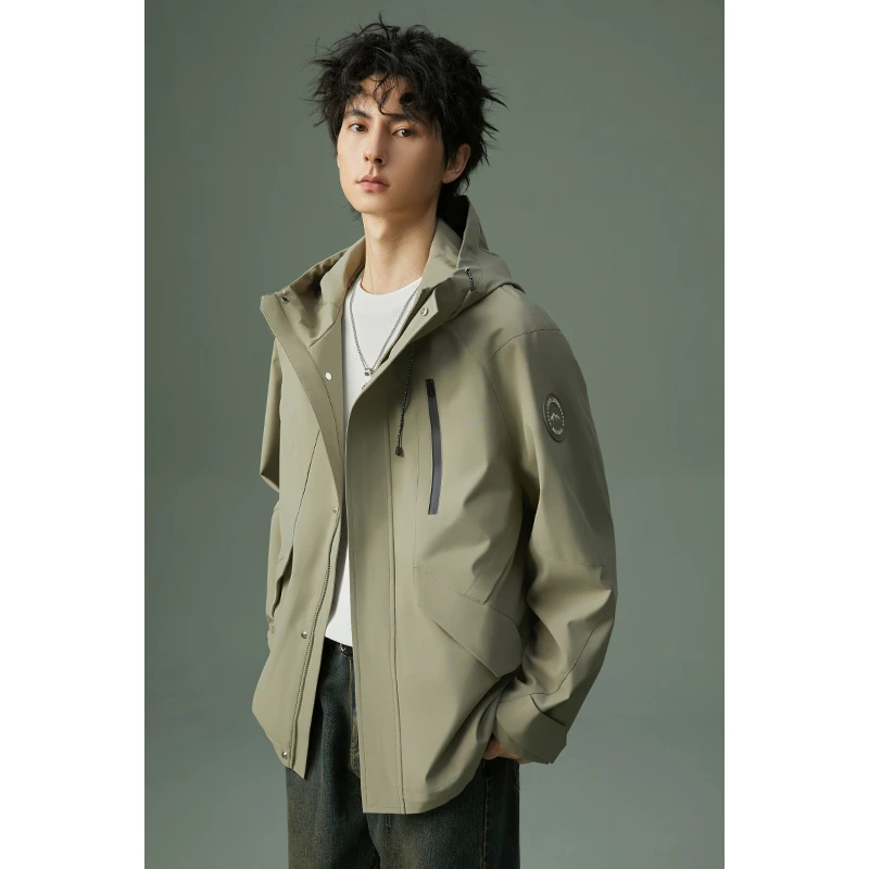 【夹克现货970~J21】断码清仓~休闲韩版春秋款男士简约百搭外套潮流