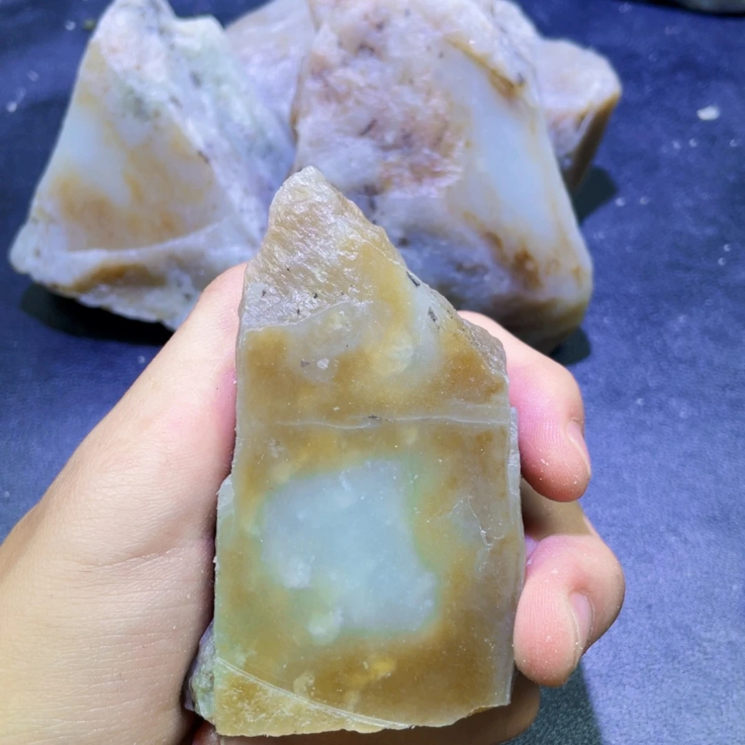 未镶嵌和田玉珠宝半成品