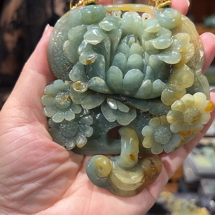 未镶嵌岫玉毛衣链