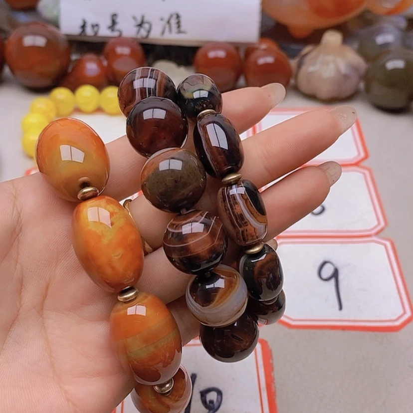 【闪购商品】未镶嵌玛瑙/玉髓珠宝半成品君*
