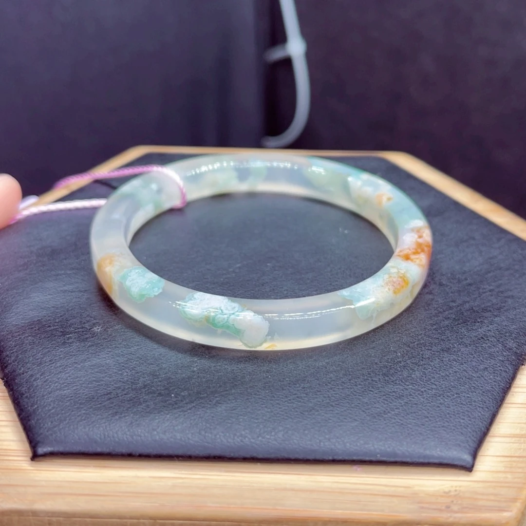 手镯玛瑙/玉髓未镶嵌安*9