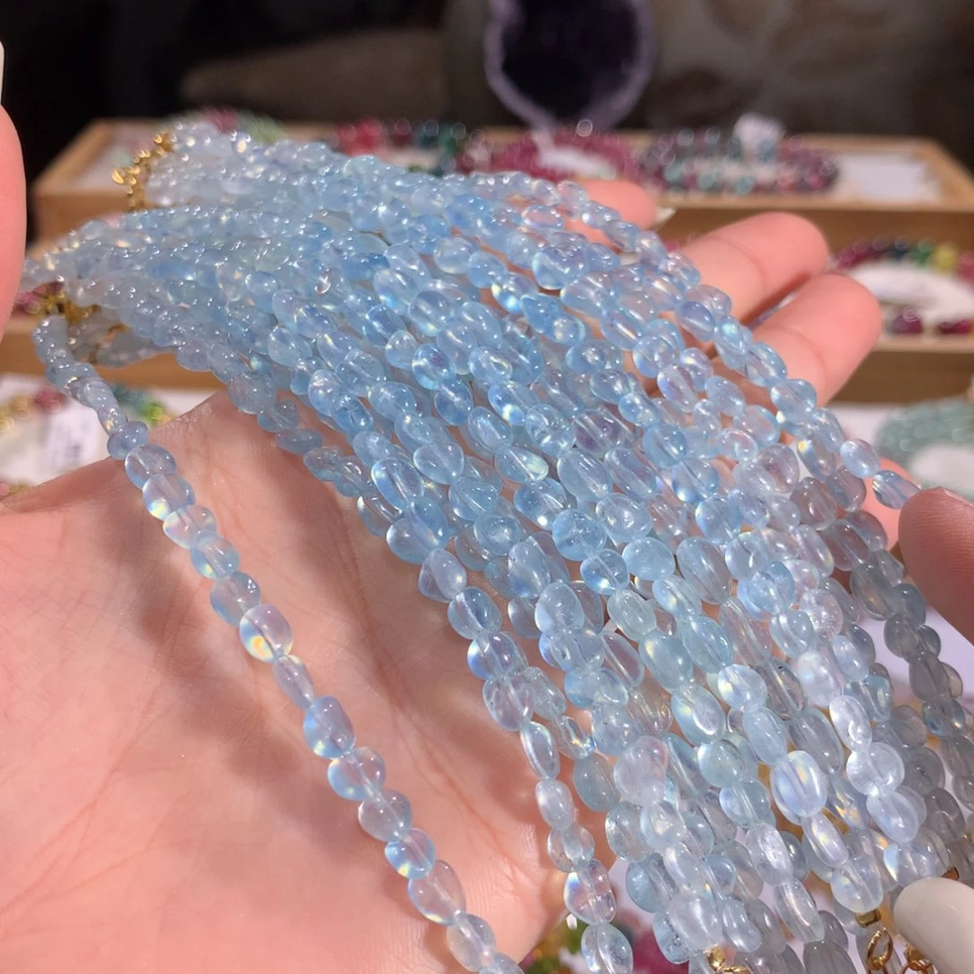 海蓝宝石手链未镶嵌