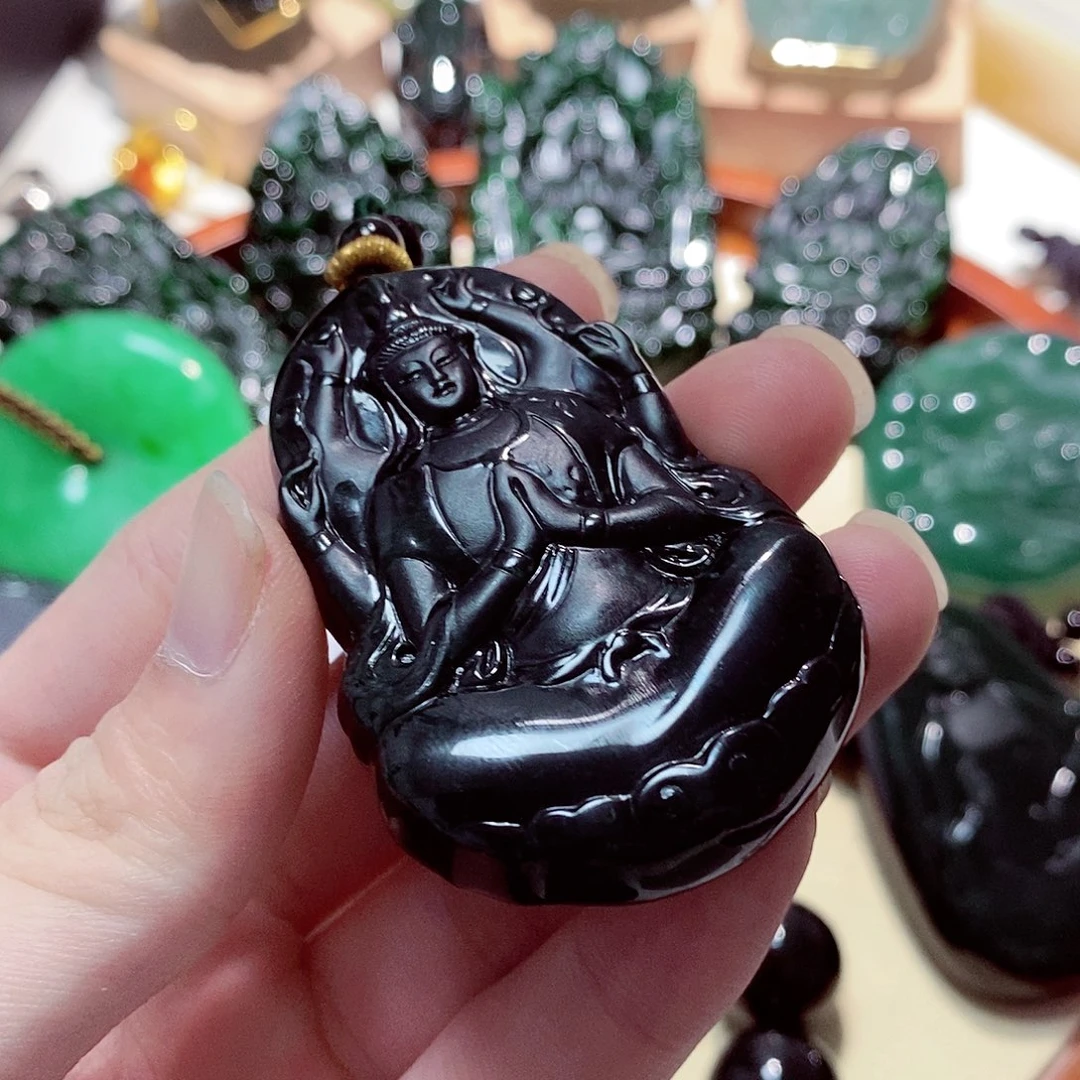 翡翠颈饰未镶嵌翡翠a