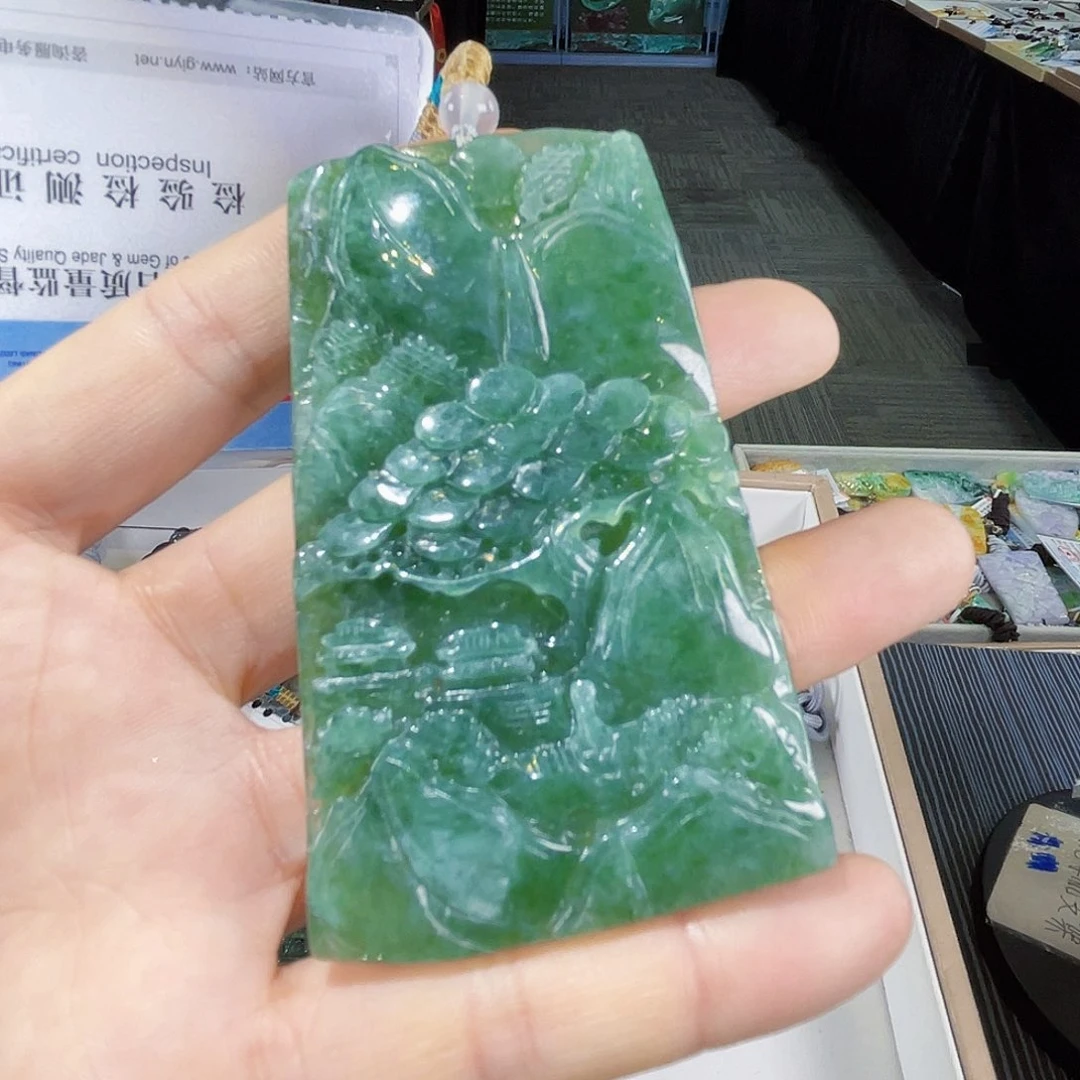颈饰未镶嵌翡翠一