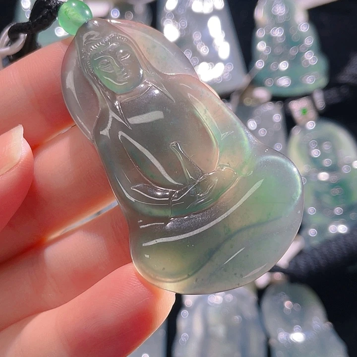 翡翠颈饰未镶嵌34，